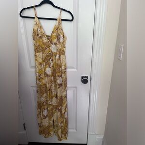 Abercrombie Yellow Floral Sundress